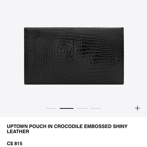 7️⃣0️⃣0️⃣ Ysl uptown pouch - Picture 2 of 9